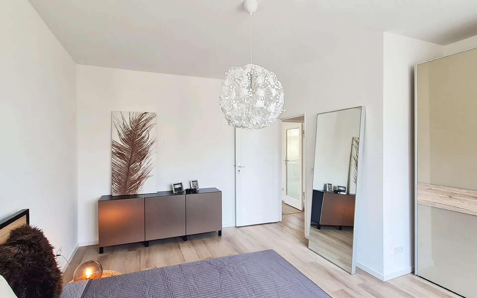 Schlafzimmer Kienhorststraße 84–88b Berlin Reinickendorf