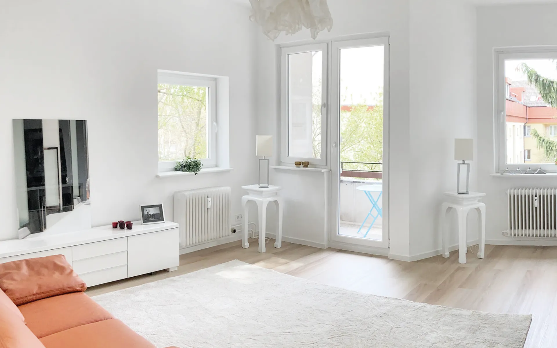 Wohnzimmer Kienhorststraße 84–88b Berlin Reinickendorf