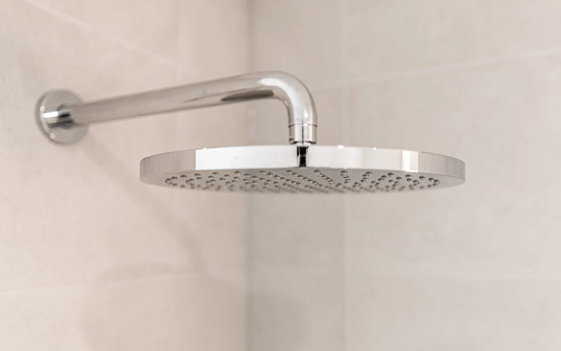 Detailaufnahme Duscharmatur