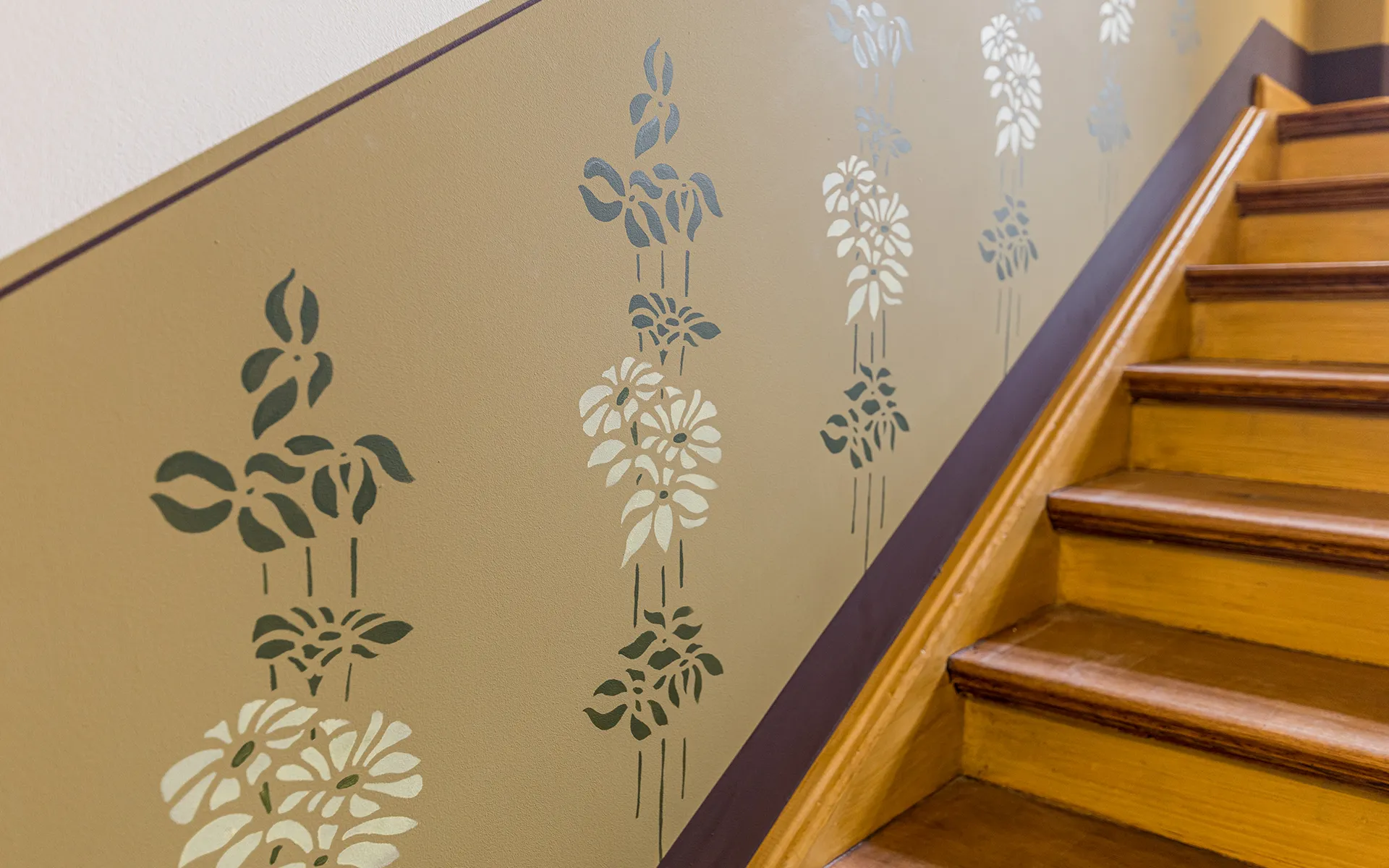 Detailaufnahme Treppengeländer